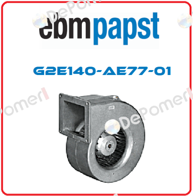 G2E140-AE77-01  EBM Papst