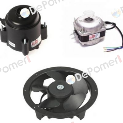 fan blade (right) for: 3 RGB 50-30 6V/14 /4-010-694 Elco