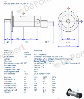 GR25 SMT 16B 30L RP T1 V Settima