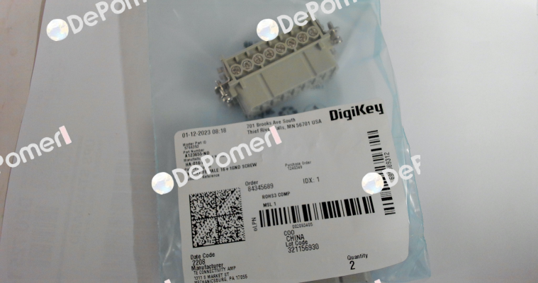 T2010162201-000 / HA-016-F TE Connectivity (Tyco Electronics)