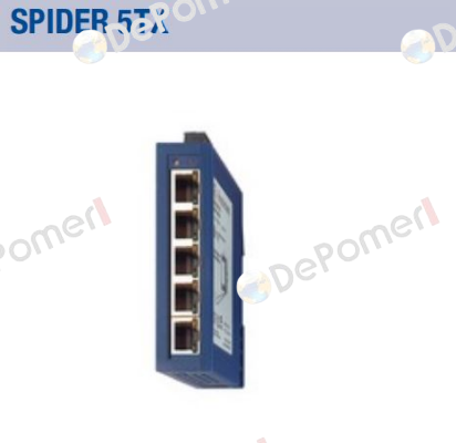 901006. SPIDER 5TX  Belden (Lumberg / Hirschmann)