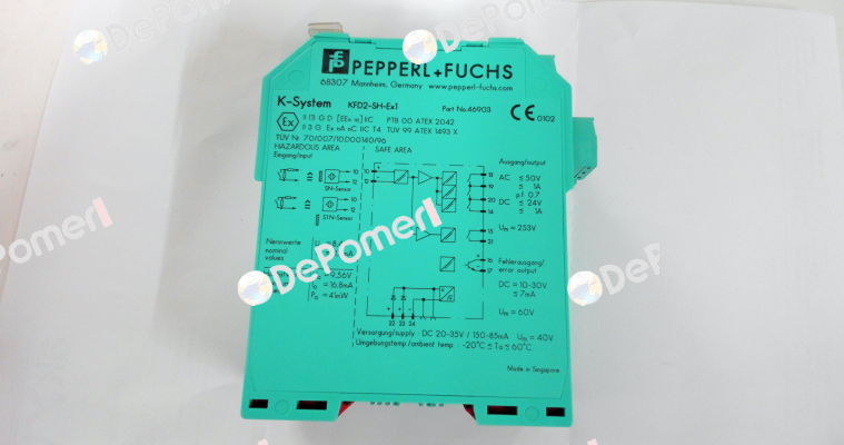 p/n: 046903, Type: KFD2-SH-EX1 Pepperl-Fuchs