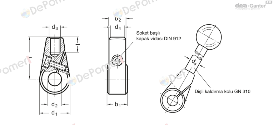 GN 150-24-B10 Elesa Ganter