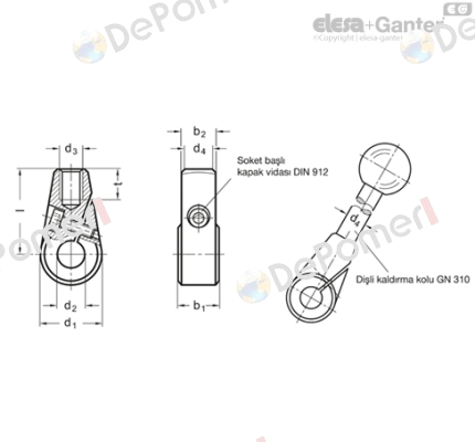 GN 150.5-32-B14 Elesa Ganter