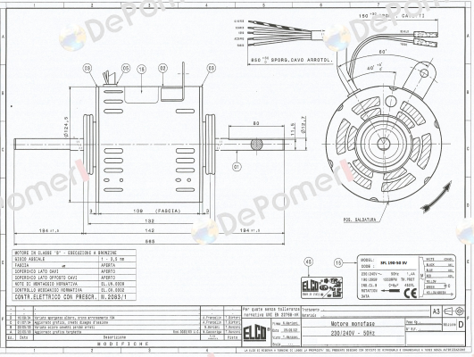 3FL 190-50 3V Elco