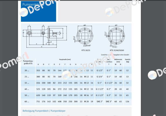 KTS 50-100-T-G-KB  KNOLL