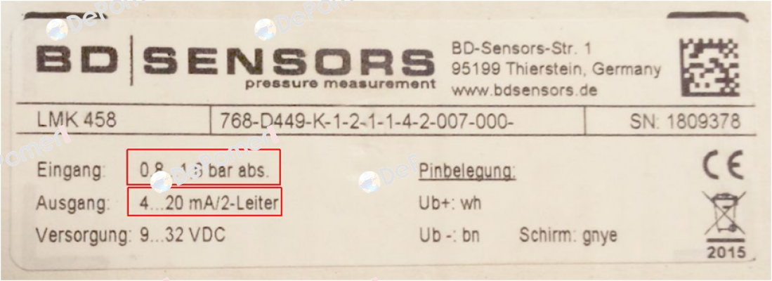 LMK 458  Bd Sensors