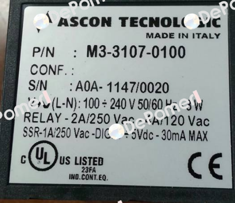 M3-3107-0200 Ascon