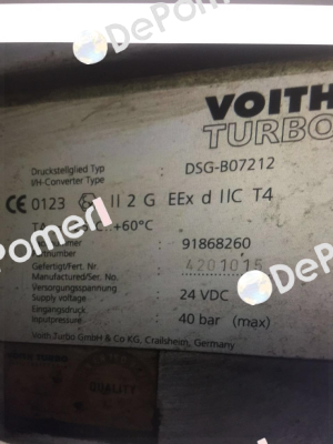 DSG-B07212  Voith