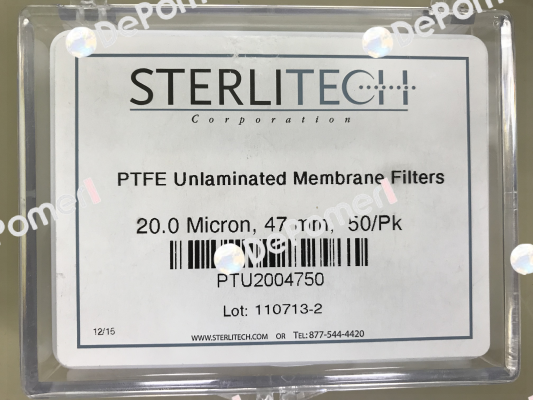 PTU2004750 (pack 1x50)  Sterlitech