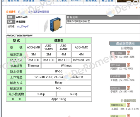 A3G-2MRS Fotek