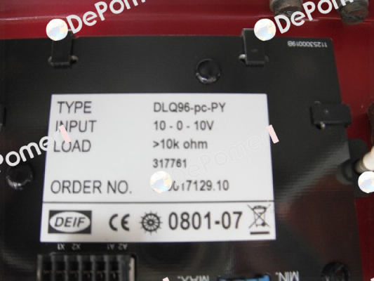 DLQ96-pc-PY obsolete, replaced by XL96 Deif