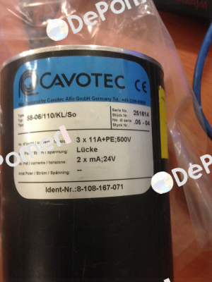 58-06/110/KL/So oem  Cavotec