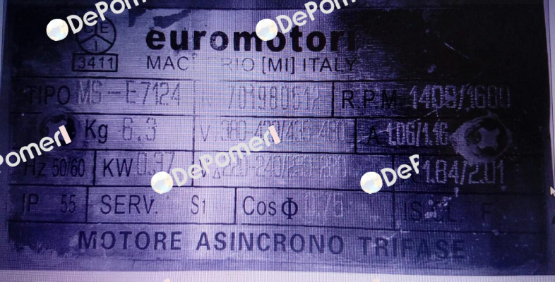 MS-E7124 old code, new code A B3P4 004 Euromotori