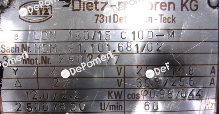 LDN 180/15 C10D-M Dietz-Motoren