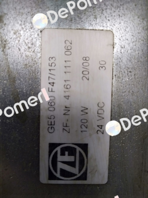 4161 111 062 obsolete, replaced by 4161.109.201 Zf