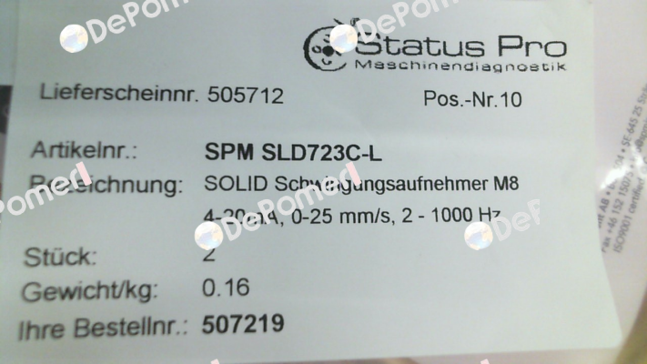 SLD723C-L SPM Instrument