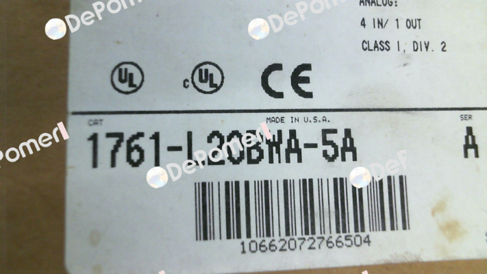 1761-L20BWA-5A Allen Bradley (Rockwell)