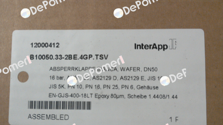 B10050.33-2BE.4GP.TSV InterApp