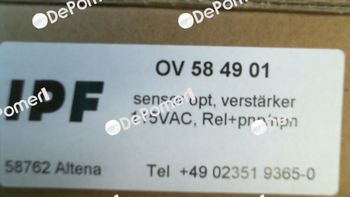 OV58A854 IPF Electronic