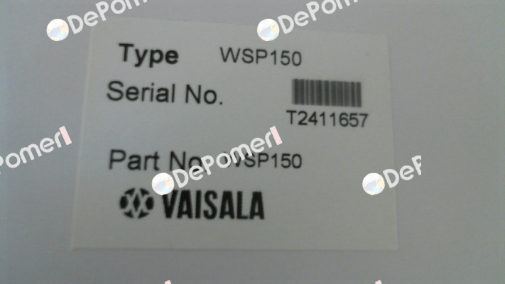 WSP150 Vaisala