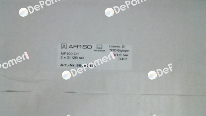 MF 100 Dif, D401 88090401 Afriso