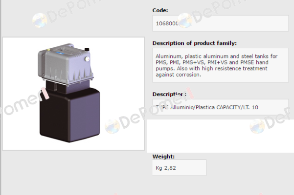 106-800-00061 OMFB Hydraulic