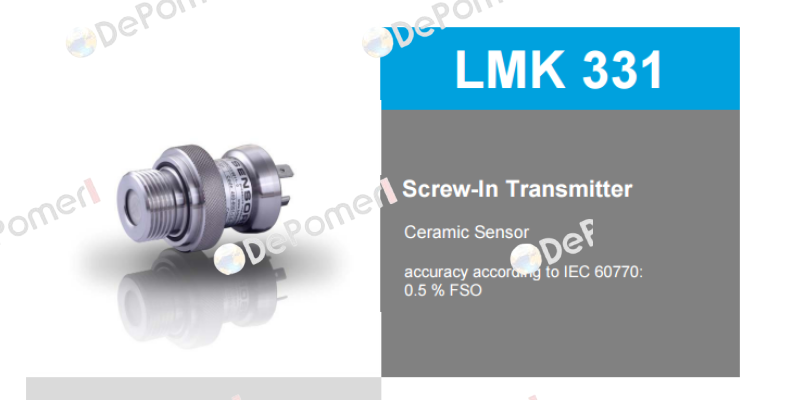 LMK331  Bd Sensors