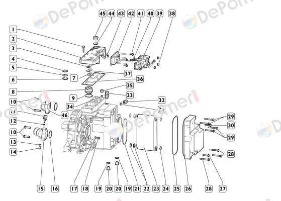 Spare part for VR123 Voith