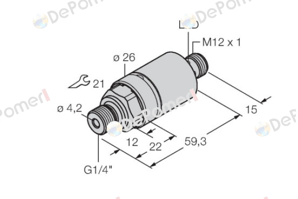 PC100R-204-2UPN8X-H1141 Turck