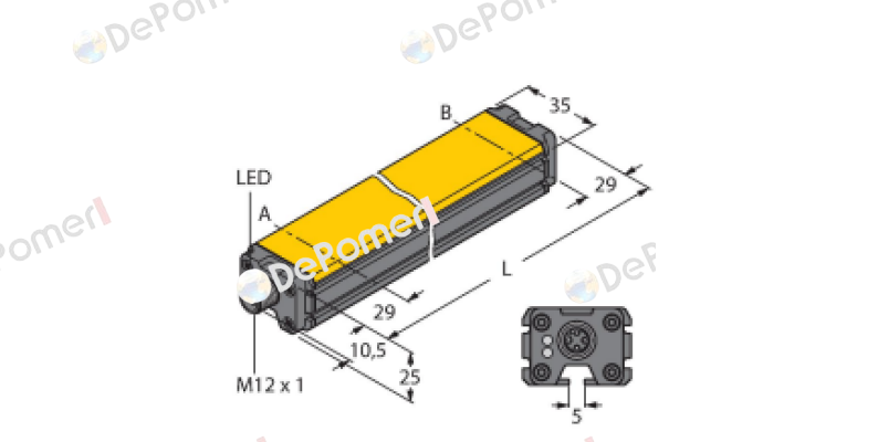 LI600P0-Q25LM0-ELIUPN8X3-H1151 Turck