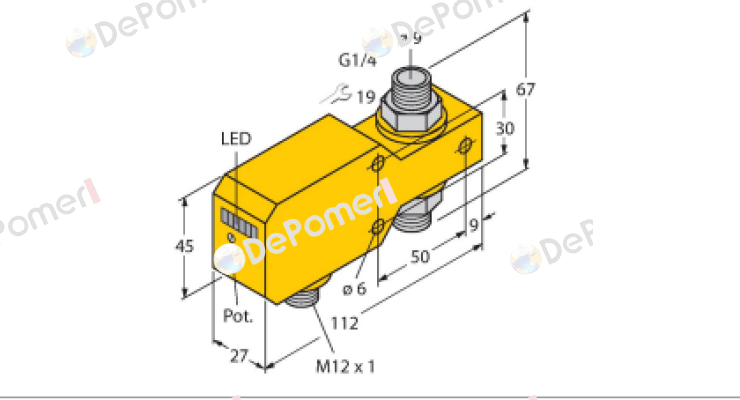 FCI-D10A4P-ARX-H1140/A Turck