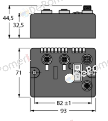 BLCDN-2M12S-2AO-V Turck