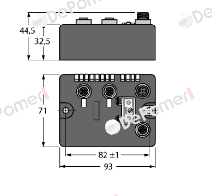 BLCDN-2M12S-2AI-TC Turck