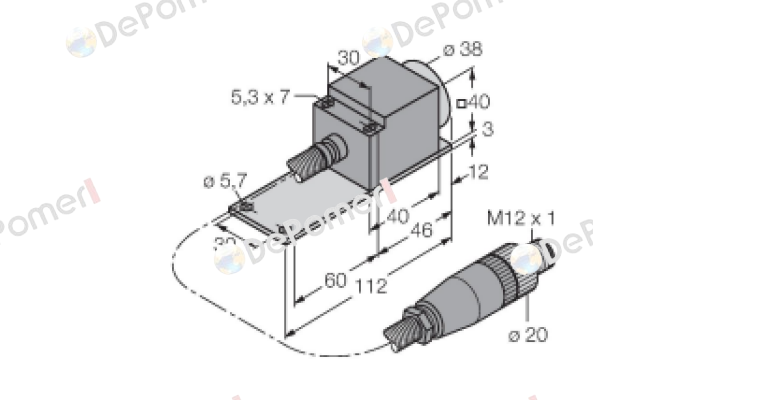 NI25-CQP40/S1102 5M Turck