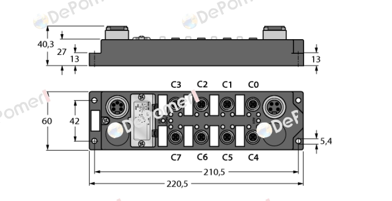 FDNP-S0808G-WW Turck