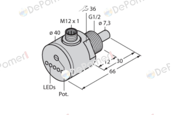 FCS-G1/2DY-AP8X-H1141 Turck