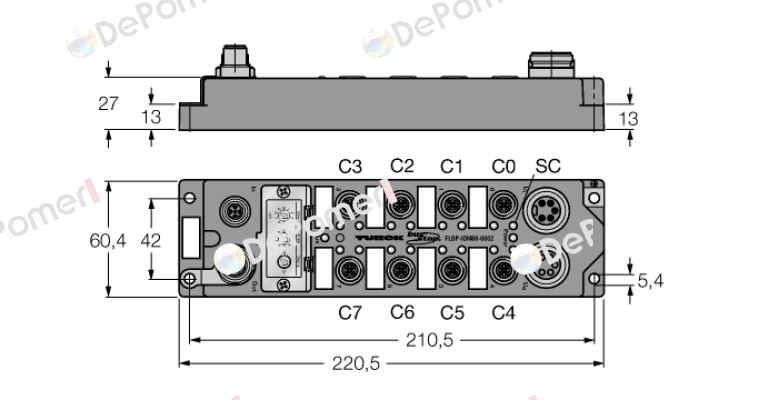 FLDP-IOM88-0002 Turck