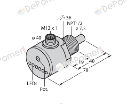 FCS-N1/2A4-ARX-H1140 Turck