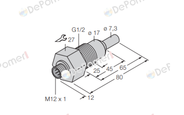 FCS-G1/2A4-NAEX-H1141/AL065 Turck