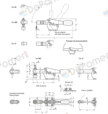 GN820-130-M Elesa Ganter