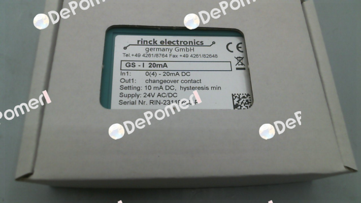 GS-I20mA Rinck Electronic