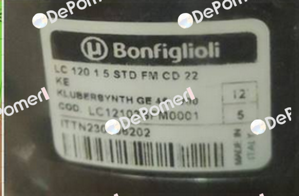 LC12103SFM0001 Bonfiglioli