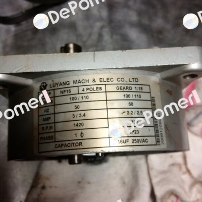 EA-016-004-00 Luyang Gear Motor