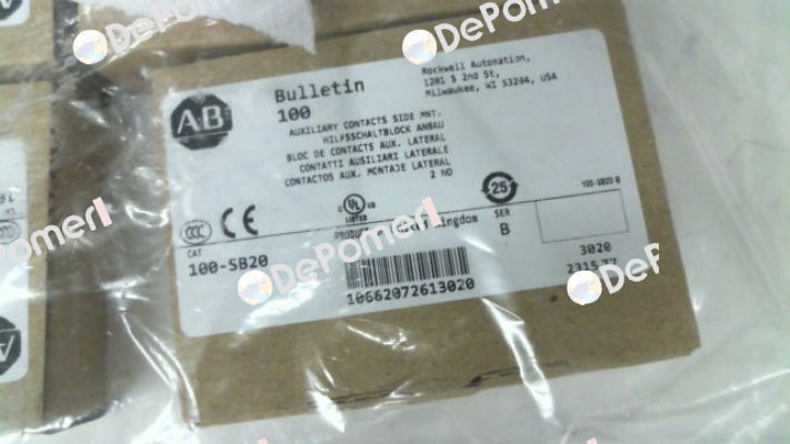 100-SB20 Allen Bradley (Rockwell)