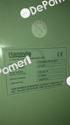 650053-2140  Hanovia