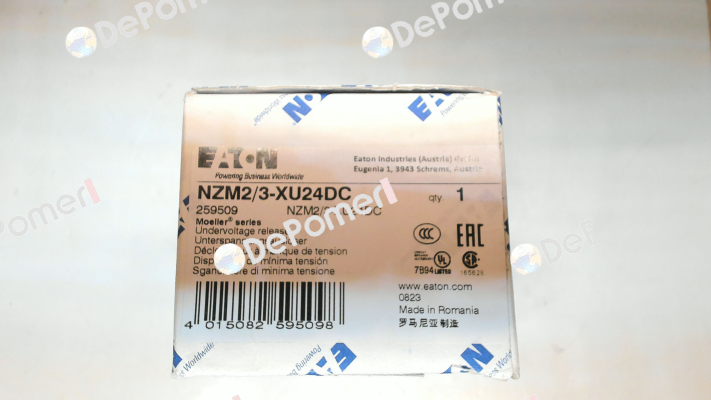 p/n: 259509, Type: NZM2/3-XU24DC Moeller (Eaton)